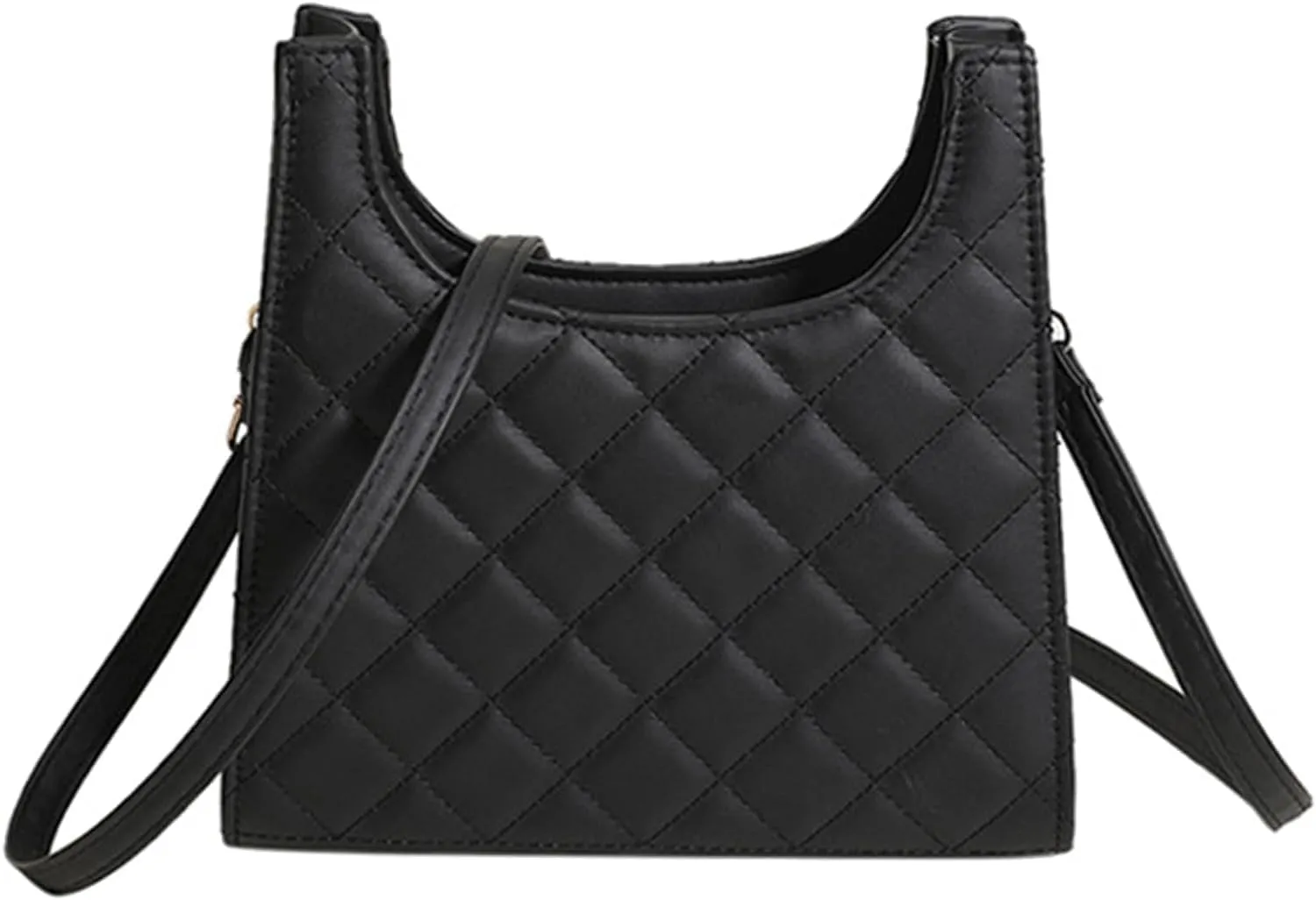 Women's Shoulder Bag PU Leather Handbag Top Handle Purse Crossbody Bags with Adjustable Strap