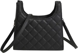 Women's Shoulder Bag PU Leather Handbag Top Handle Purse Crossbody Bags with Adjustable Strap