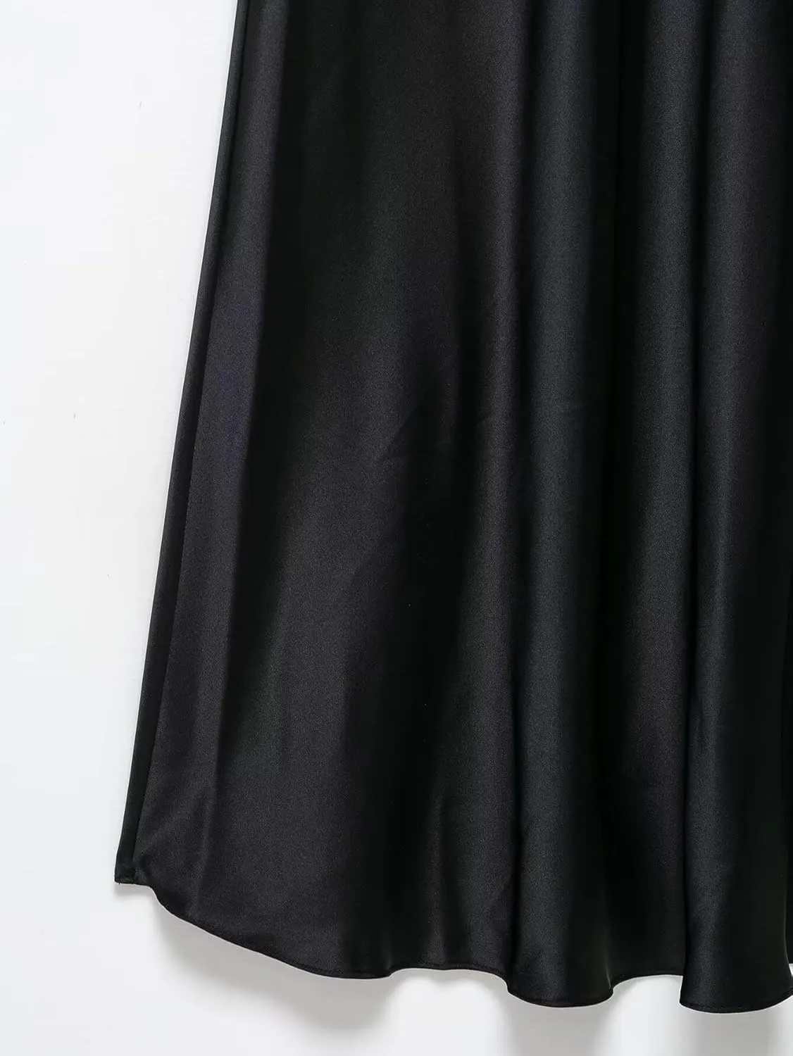 Women's Summer Halter Tie-Back Sleeveless Maxi Dress Mid Waist Bodycon A-Line