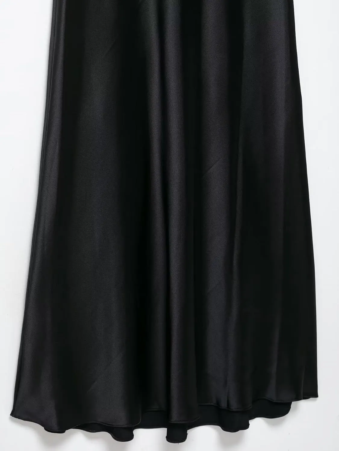 Women's Summer Halter Tie-Back Sleeveless Maxi Dress Mid Waist Bodycon A-Line