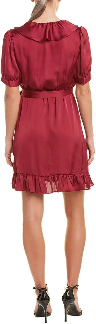 Women's Wrap Cocktail with Tie Detail