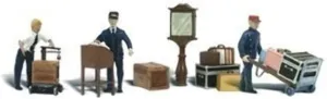 Woodland Scenics Depot Workers & Accessories HO Scale