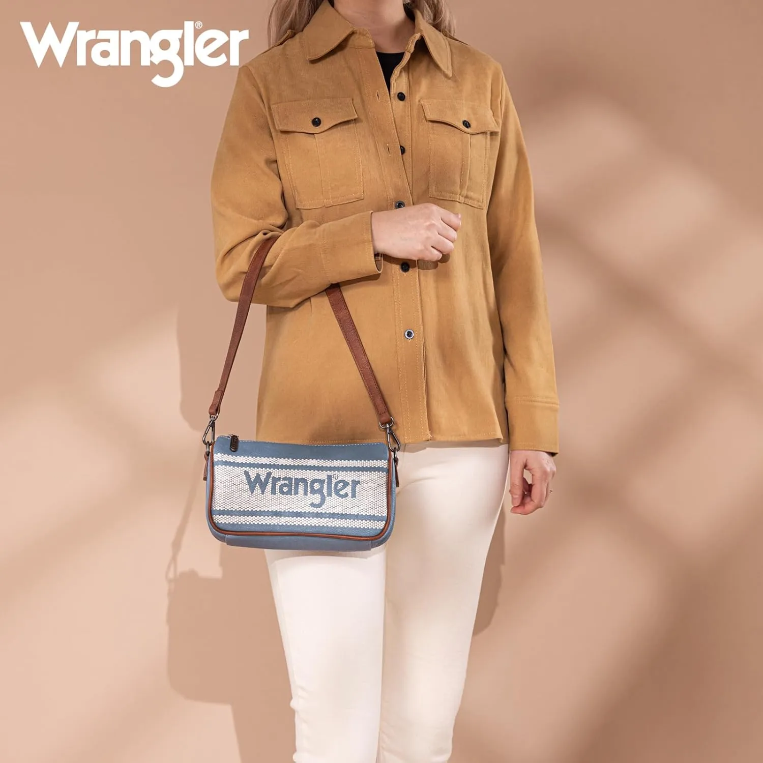 Wrangler Shoulder Bags for Women Small Crossbody Purse and Handbags