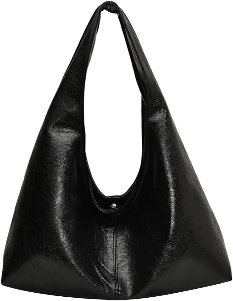 YFGBCX Tote Bags for Women Soft Vegan Leather Shoulder Slouchy Handbag Crossbody Bags Purse
