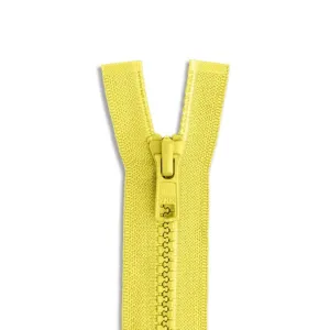 YYK #5 Molded Plastic Zipper - Yellow