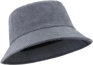 Zylioo Multi Size Corduroy Bucket Hat,S-2XL Adjustable Fishing Sun Hats,Small/Normal/Oversize Golf Hat for Cool Weather